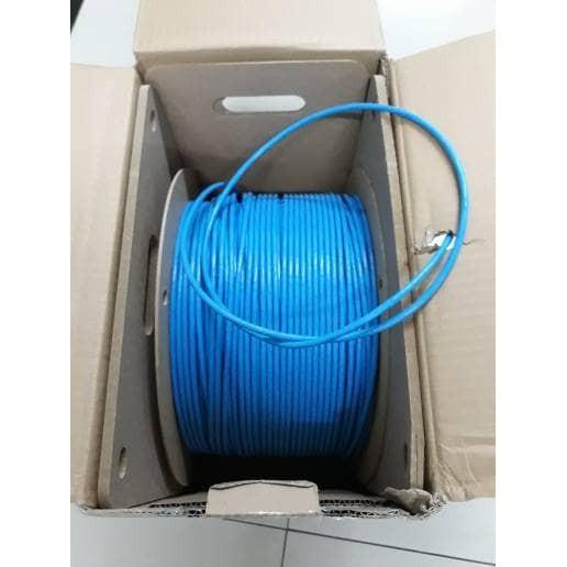 Gambar KABEL LAN UTP cat 6 / cat6 BELDEN made in USA 1 roll Original Abu-Abu - Biru dari MARKAS KOMPUTER STORE undefined Tokopedia