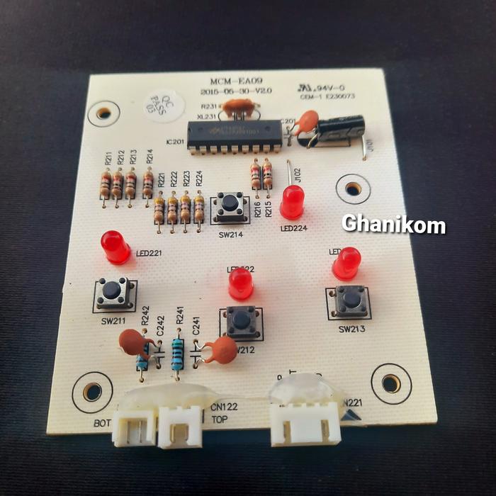 Gambar Modul pcb Board Magicom miyako mcm 706 Original - Pcb Rice cooker - DISPLAY BOARD dari Ghanikompor undefined Tokopedia