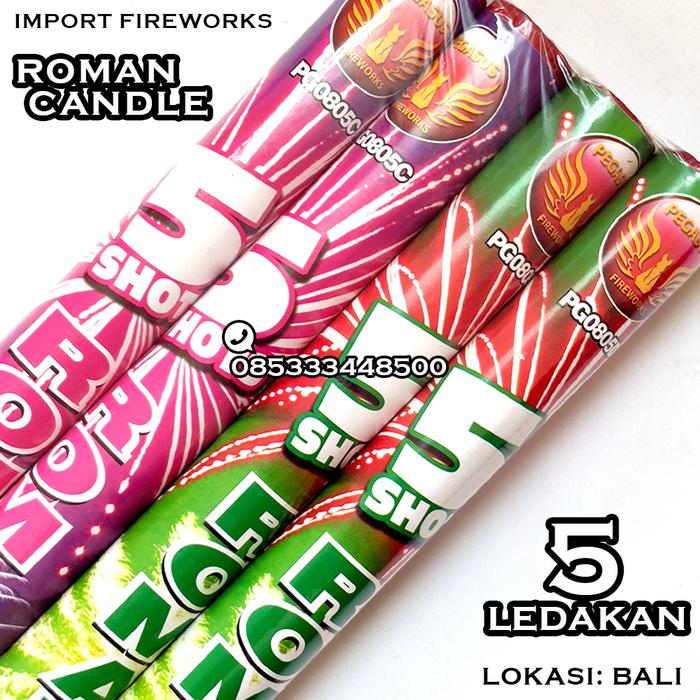 Gambar Kembang Api Roman Candle 5 Shot dari toserba murah bali denpasar undefined Tokopedia