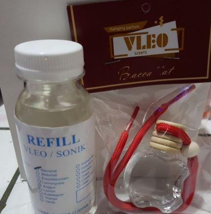 Gambar PAKET PARFUM MOBIL DAN RUANGAN VLEO DAN REFILL 100ML - PAKET BACCARAT dari Fiqs Store undefined Tokopedia