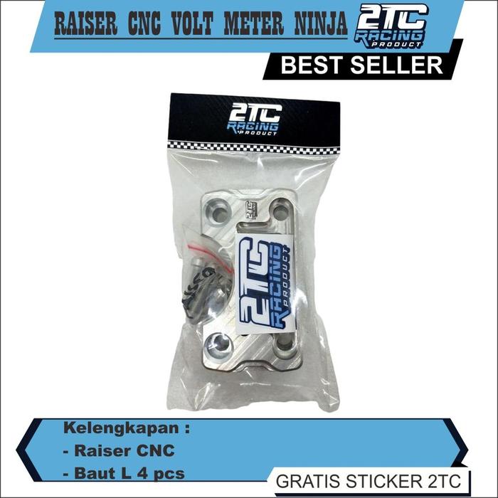Gambar RAISER CNC VOLT METER NINJA R NINJA SS RAISER CNC 2T CIWIDEY - VOLT METER SAJA, LED HIJAU dari PremiumShop77 undefined Tokopedia