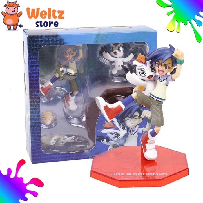 Gambar Action Figure Digimon Adventure Joe Kido And Gomamon PVC dari weltz_gallery undefined Tokopedia