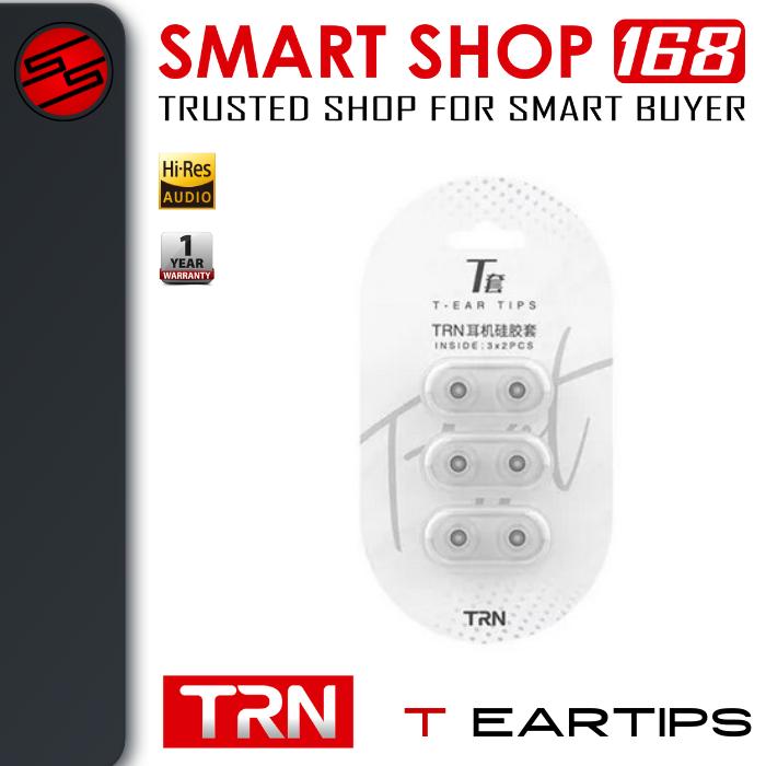 Gambar TRN Silicone T Eartips / Ear Tips Dual Density Medical Grade - 1 Pack Black S dari Smart Shop 168 undefined Tokopedia