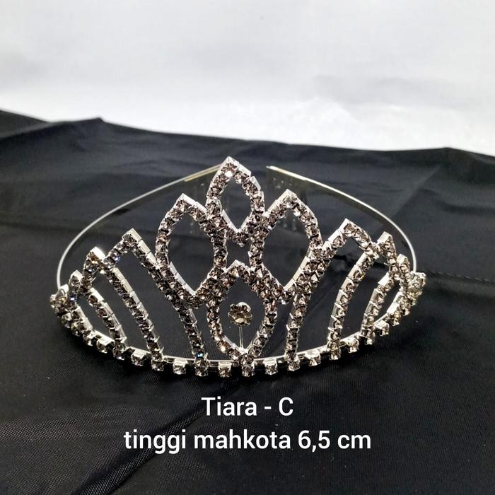 Gambar Bando Mahkota / Hiasan Rambut Wedding / Headpiece - Tiara - C dari Bellaza Store undefined Tokopedia
