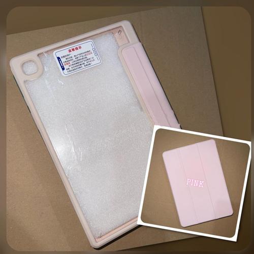Gambar Samsung Tab A7 SM T505 MAGNETIC Flipcase Case Sarung Kesing Pen Holder - PINK dari Maxxi Computer undefined Tokopedia