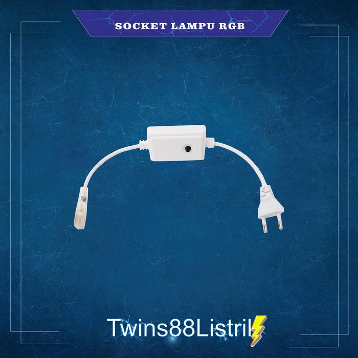 Gambar Socket lapu LED Strip / Socket Lampu RGB - LAMPU RGB dari Twins88listrik undefined Tokopedia