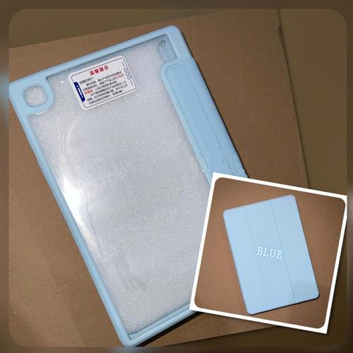 Gambar Samsung Tab A7 SM T505 MAGNETIC Flipcase Case Sarung Kesing Pen Holder - LIGHT BLUE dari Maxxi Computer undefined Tokopedia