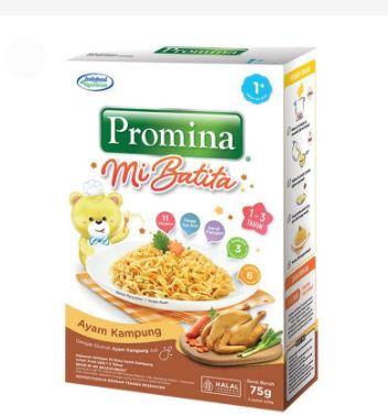 Gambar Promina Mi Batita Ayam Kampung 75gr dari BEBIBURP undefined Tokopedia