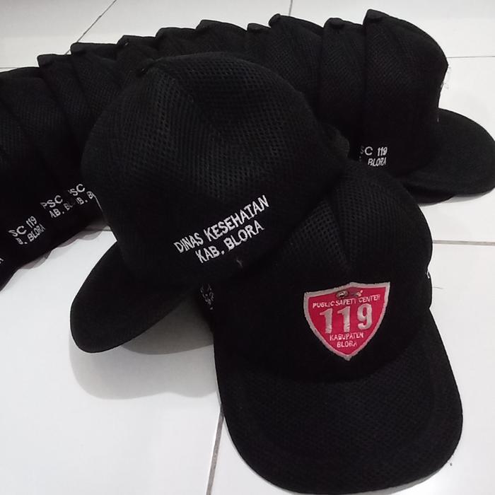 Jual Topi Double Mess Custom Bordir Logo dan Nama - Kota Bandung ...