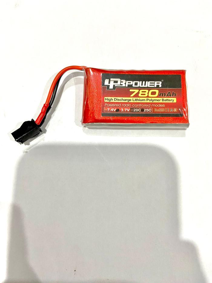 Gambar Baterai Battery Lipo LPB 780mAh 1S 3.7V 25C For RC - JST SM dari Jakarta Hobby undefined Tokopedia