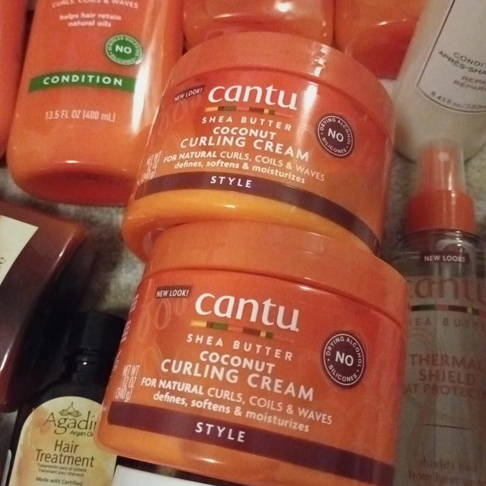 Gambar cantu curling cream 340 dari preloved bela undefined Tokopedia