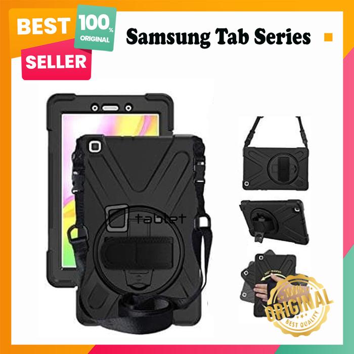 Jual Samsung Tab S2 SM-T719Y T715Y Strap Holder Armor Case