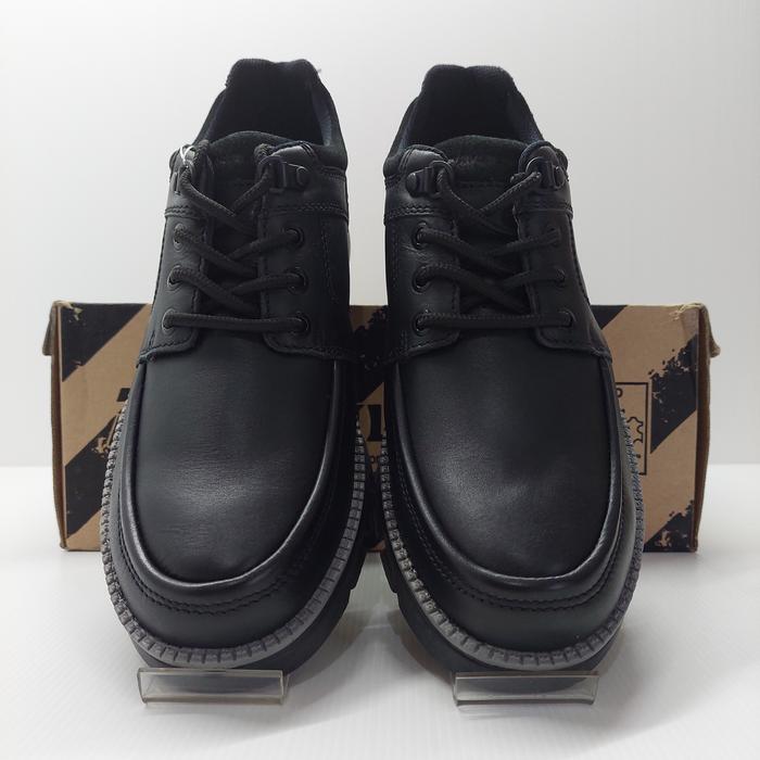 Gambar PAKALOLO BOOTS - Sepatu Kulit N0811 (COKLAT,HITAM) - Hitam, 39 dari Shoevert undefined Tokopedia