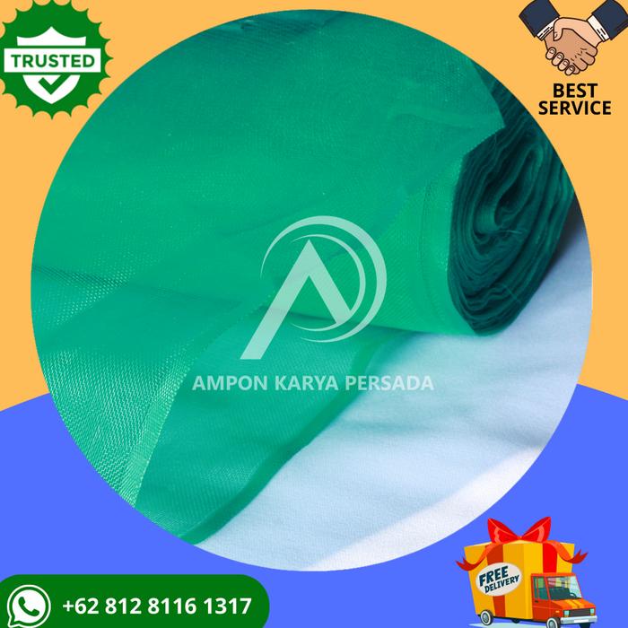 Gambar Safety Net Rollan Hijau - Putih | Jaring pengaman | Jaring Proyek - Hijau, invoice saja dari Ampon Karya Persada undefined Tokopedia