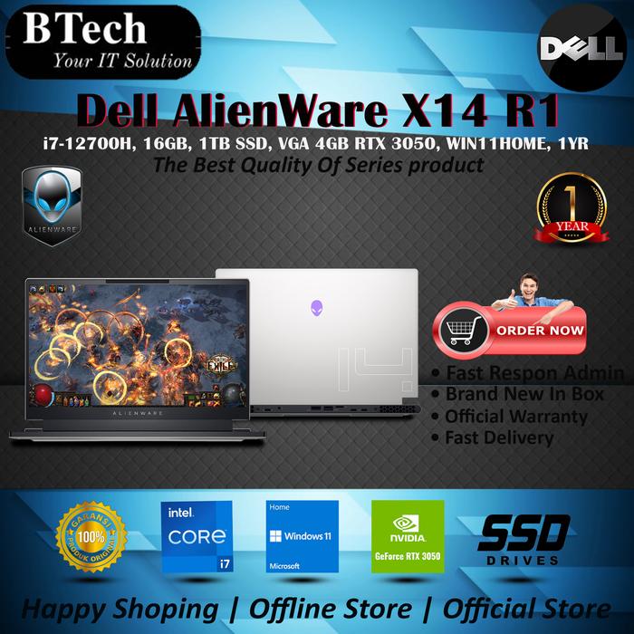 美品 Alienware x14 R1 Core i7-12700H 16GB