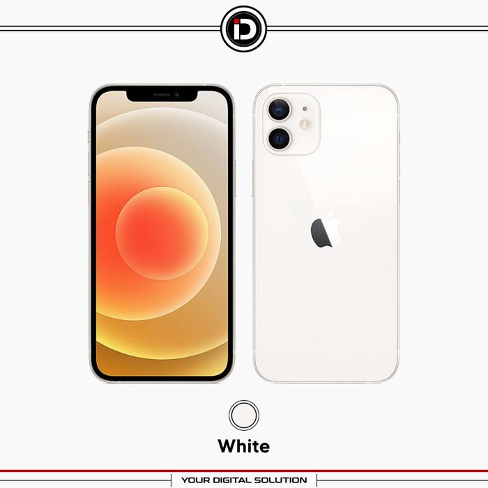 Gambar (RESMI) Apple iPhone 12 64GB 128GB 256GB Red Green Blue Black Purple - WHITE, IPHONE 12 64GB dari iDigital ID undefined Tokopedia