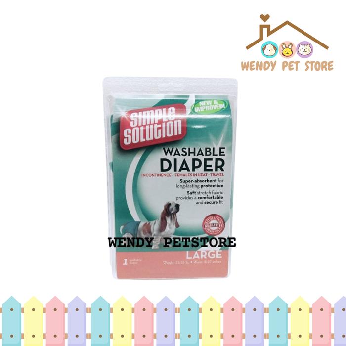 Gambar Pampers anjing Washable Diaper Large isi 1pcs dari Wendy Pet Store undefined Tokopedia