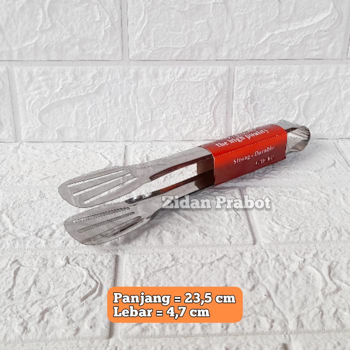 Gambar Capit Capitan Gorengan Makanan Full Stainless 2 Ukuran - KECIL dari Zidan Prabot undefined Tokopedia