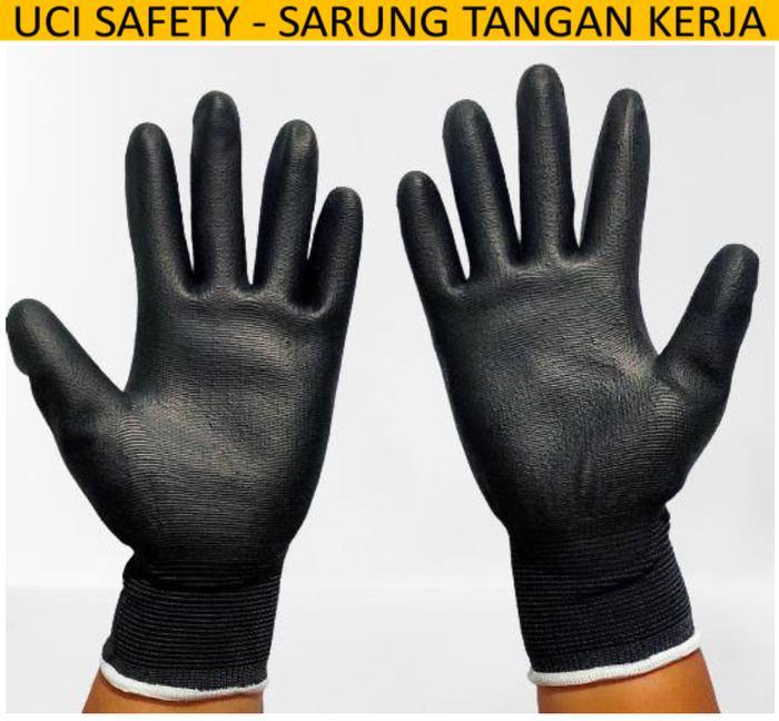 Gambar Sarung Tangan Uci Safety Motor Bengkel Montir Berkebun Coating Karet - S dari UCI SAFETY undefined Tokopedia