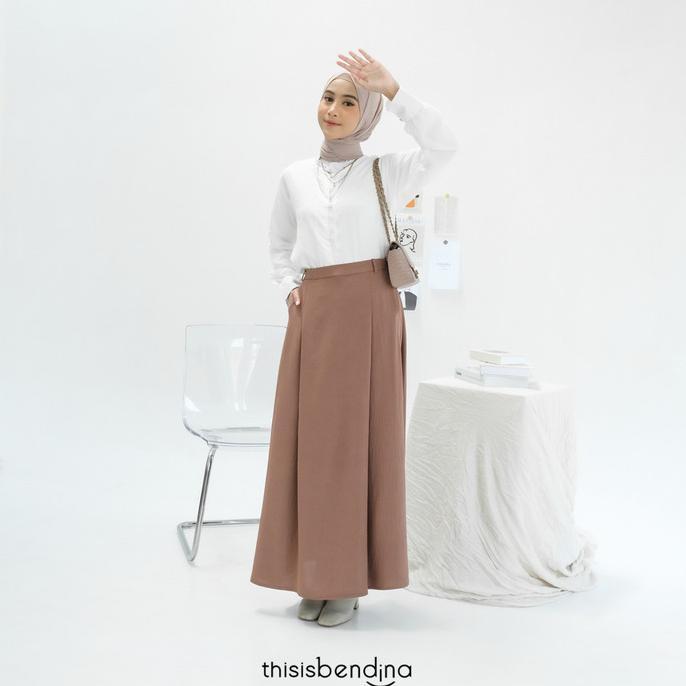 Gambar Rok Panjang Polos Katun Naomi Skirt Milo All Size Thisisbendina dari thinker craft undefined Tokopedia