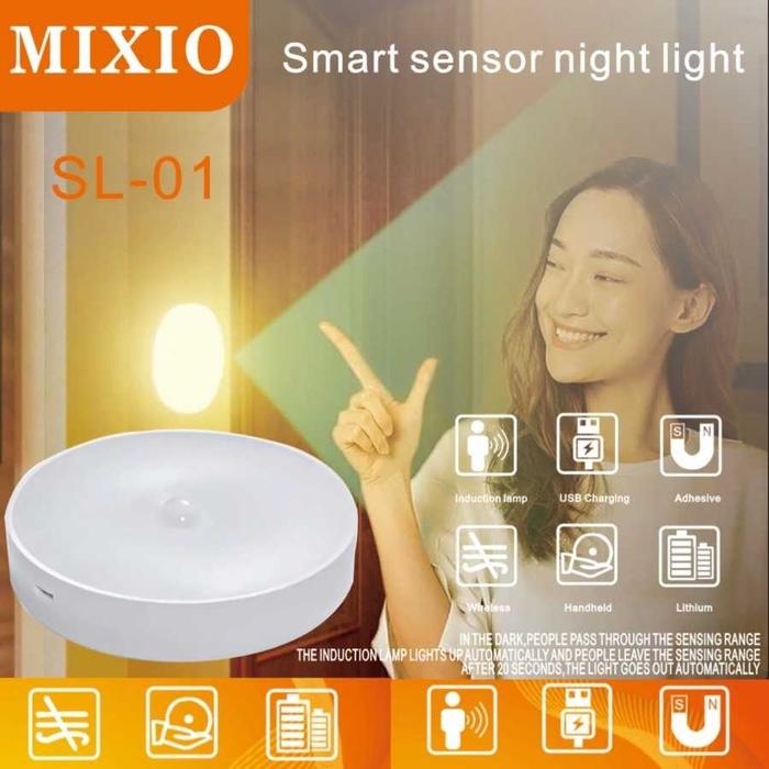 Gambar Lampu LED Sensor Gerak Cahaya Otomatis Batrai - Type C dari HOme PrOduk Online ShOp undefined Tokopedia