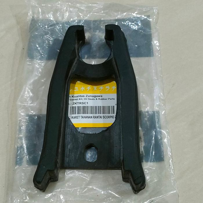 Gambar karet tahanan rantai Scorpio z dari mjm motor_NEW undefined Tokopedia