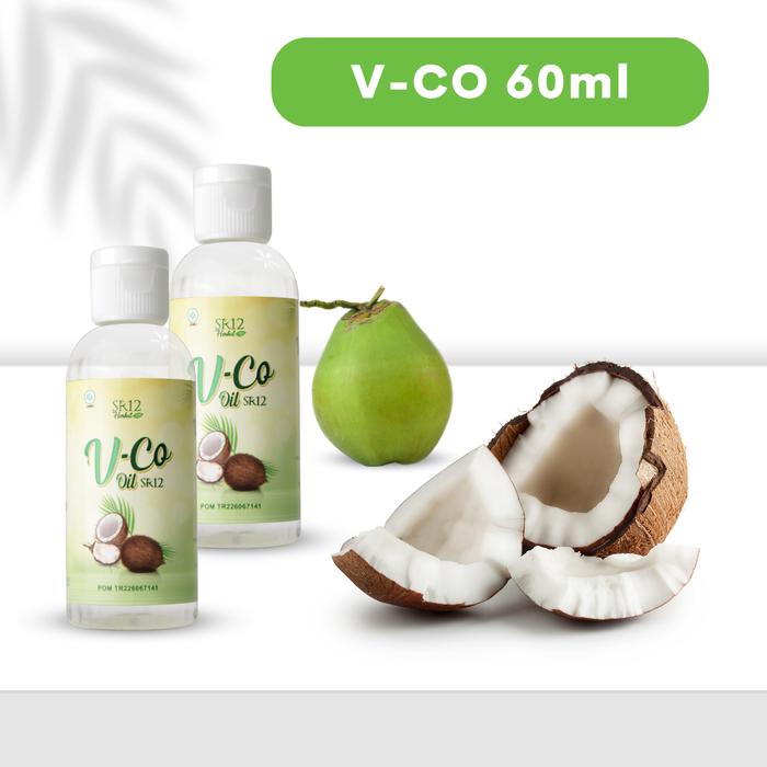 Gambar Minyak Kelapa Asli Virgin Coconut Oil Vco SR12 Imun Booster Daya Tahan - vco oil 60ml dari sr12jaktim undefined Tokopedia