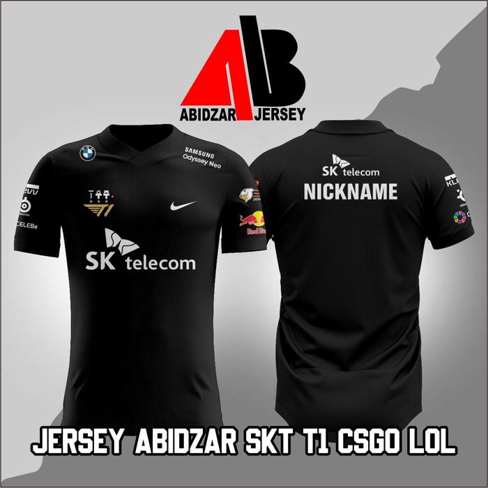 2023 Skt T1 Shop JERSEY SKT T1 GAME CSGO LOL DOTA TERBARU S