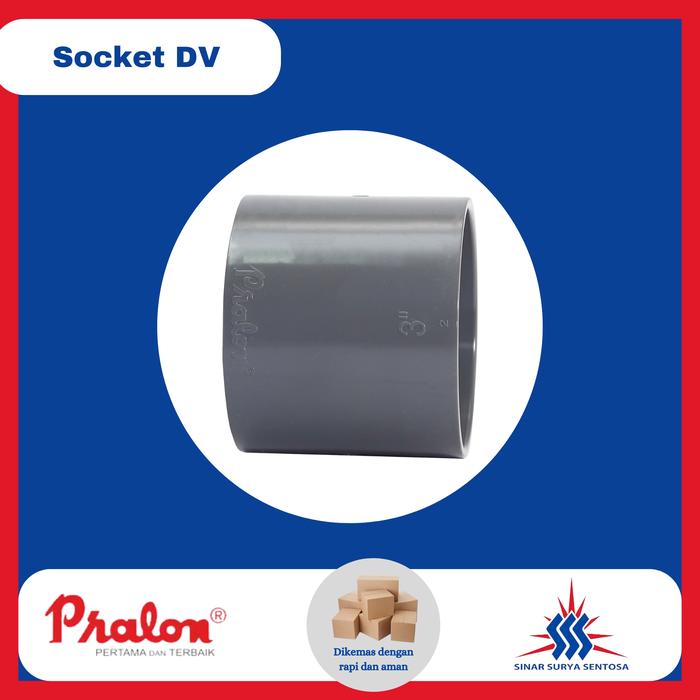 Gambar Fitting PVC Socket DV Pralon 1 1/4"- 8" (Sambungan Pipa PVC) - 4" dari Sinar Surya Sentosa Tri-S undefined Tokopedia