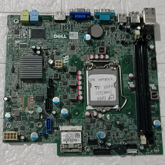 Jual Mobo DELL Optiplex 990 USFF LGA 1155 DDR3 no backpanel Kota