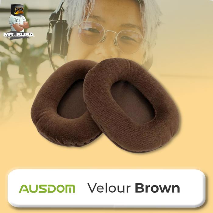 Gambar Earpad Ear Cushion AUSDOM M04 M04S M05 M06 M08 M 04 05 06 08 Earcup - Velour Brown dari mrbusa undefined Tokopedia