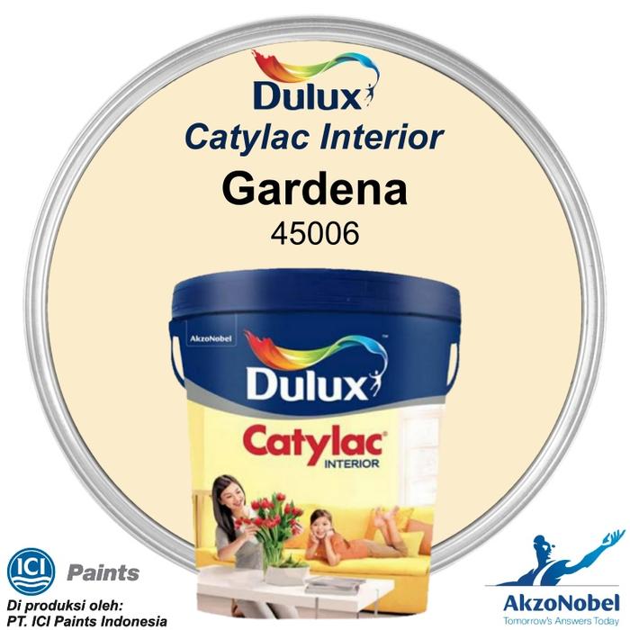 Gambar CAT DULUX CATYLAC INTERIOR 5 KG - GARDENA 45006 - Tinting dari TOKO CAT DULUX Decorative undefined Tokopedia