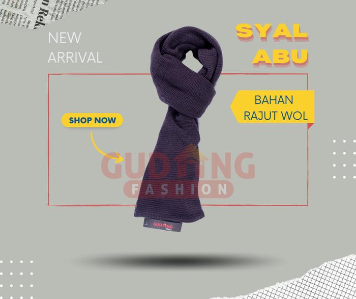 Gambar Syal Leher Kombinasi Rajut - SYL 15 - SYL 18 dari Gudang Fashion Id undefined Tokopedia