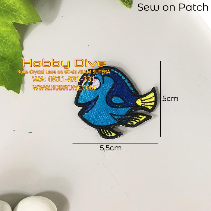 Jual Finding Nemo - Dory - Octopus - Turtle Patch HD-348 - Dory - Kota ...