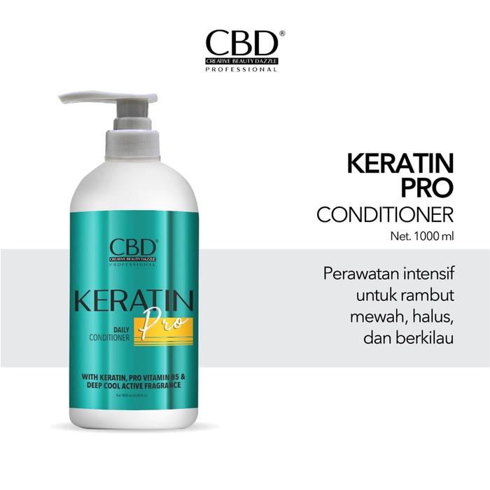 Gambar CBD Keratin Pro Daily Shampoo/Conditioner - CONDITIONER dari MearaKosmetik undefined Tokopedia