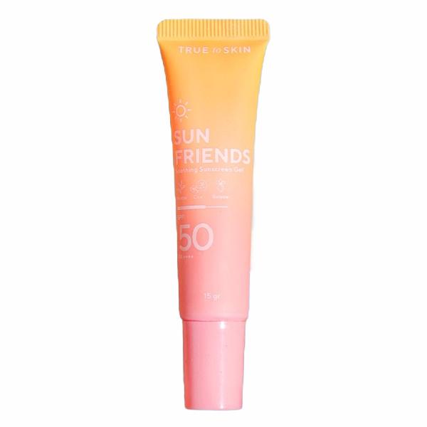 Gambar True To Skin Sunfriends Sunscreen Gel (SPF 50) - 15g dari nihonmart undefined Tokopedia