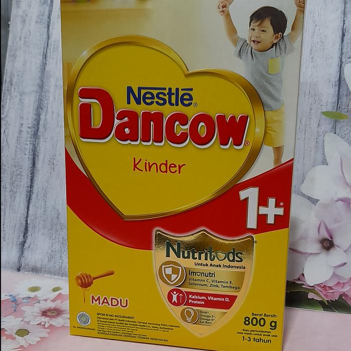 Gambar Dancow 1+ Susu Pertumbuhan 1-3 Tahun Rasa Vanila/Madu/Coklat 800gr - MADU dari tokoira1 undefined Tokopedia