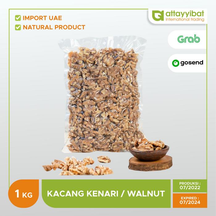 Gambar Kacang Walnut Roasted 1kg - 1kg dari Attayyibat Official undefined Tokopedia