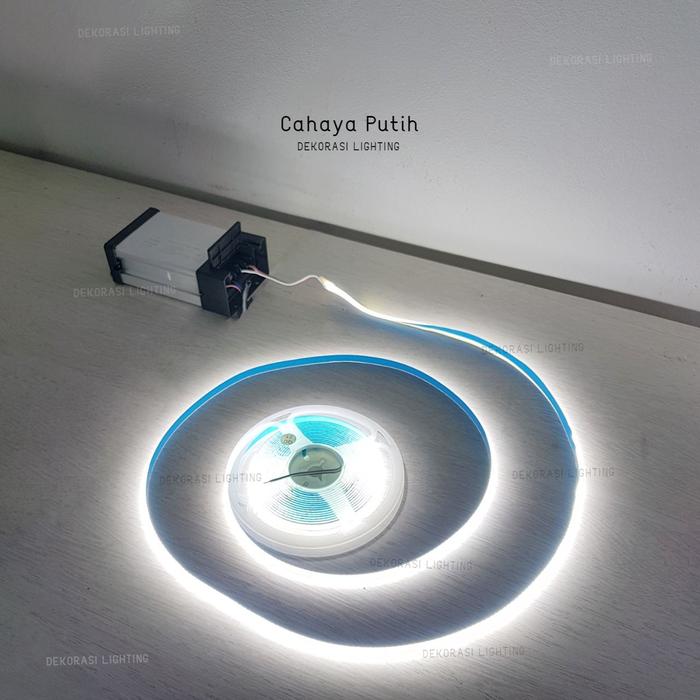 Gambar Lampu led strip smd dotless flexible 12volt 5meter cahaya terang - White dari DEKORASI LIGHTING undefined Tokopedia
