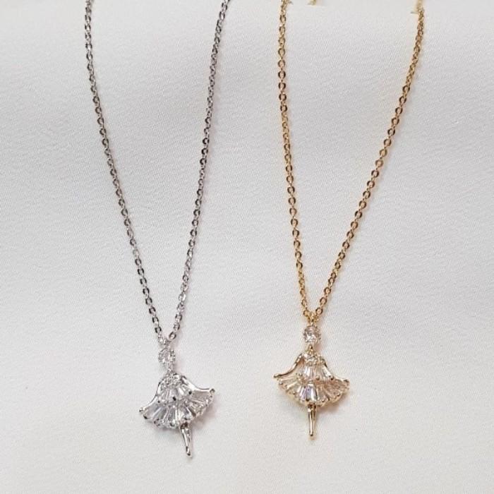 Gambar Kalung Liontin Korea Premium Model Princess Fashion Jewelry KC011 - RANDOM dari BeaNaBell Aksesoris undefined Tokopedia