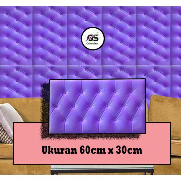 Gambar OK Wallpaper 3D Foam Headboard Dinding Busa Stiker Wall Foam Dinding - HB-UnguTua60x30 dari Galaxy_Star undefined Tokopedia