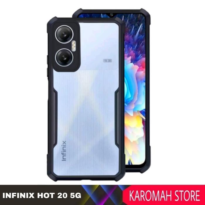 Gambar CASE INFINIX HOT 20 5G 2022 shockproof super excellent - INFINIX HOT 20, Hitam dari Karomah Store002 undefined Tokopedia