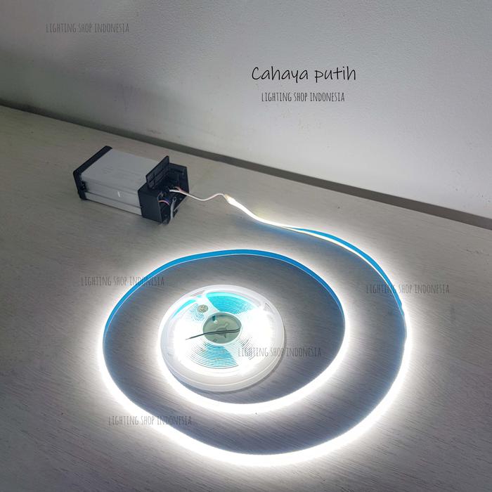 Gambar Lampu led strip smd dotless 12volt 5meter flexible cahaya terang - White dari lighting shop indonesia undefined Tokopedia