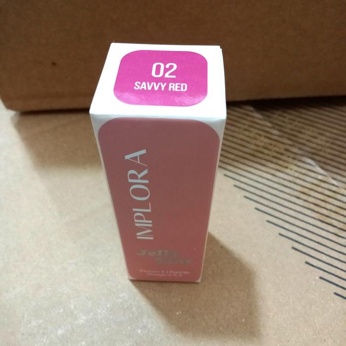 Gambar implora jelly tint - savvy red dari idolacosmetic1 undefined Tokopedia
