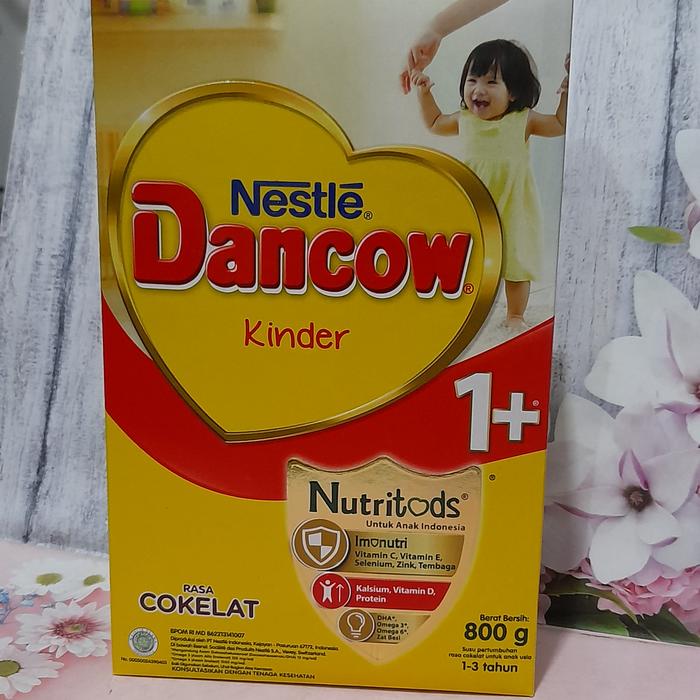 Gambar Dancow 1+ Susu Pertumbuhan 1-3 Tahun Rasa Vanila/Madu/Coklat 800gr - COKLAT dari tokoira1 undefined Tokopedia