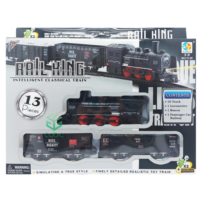 Gambar kereta api mainan anak besar 19 set js 1705 - kereta 13 pcs dari Renzo farm undefined Tokopedia