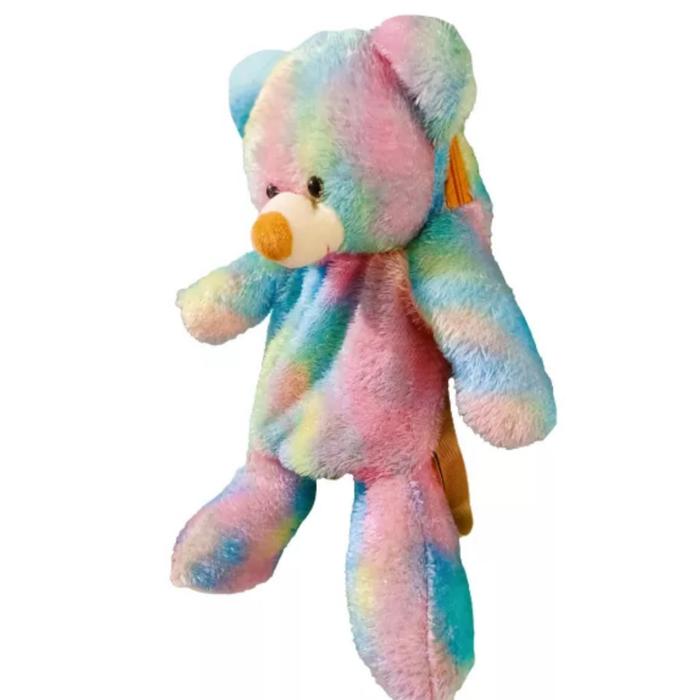 Gambar Tas Ransel Boneka Beruang Selempang Teddy Bear - RAINBOW dari Arsya Boneka Cikampek undefined Tokopedia