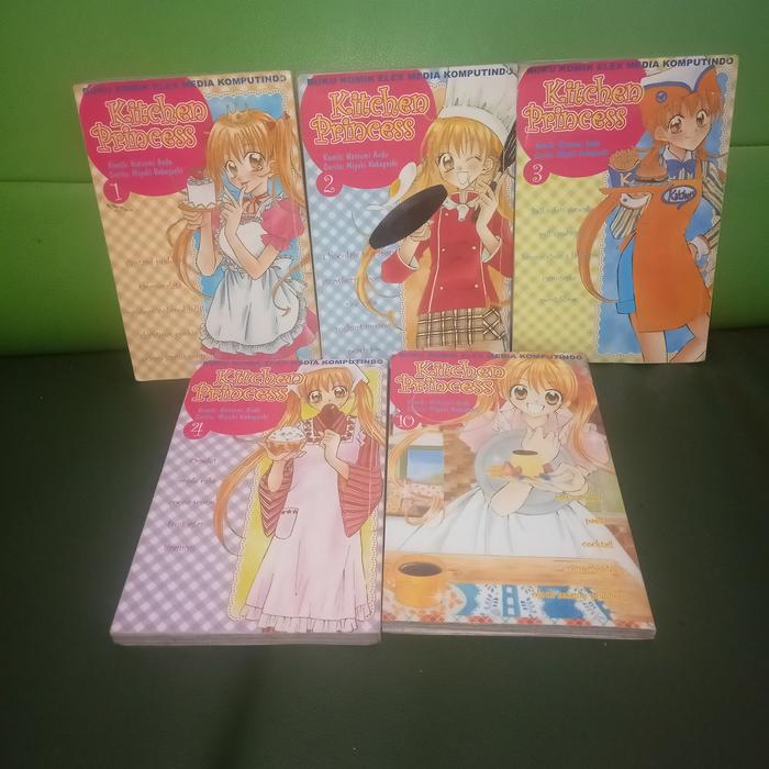 Gambar komik kitchen princess kobayashi 1-4, &10 bekas, harga bisa nego dari Paz y Alegria undefined Tokopedia