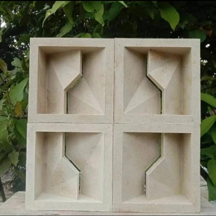 Gambar roster beton/minimalis/roster/motif petir anti tampias - Putih dari rosterkitarumahroster undefined Tokopedia