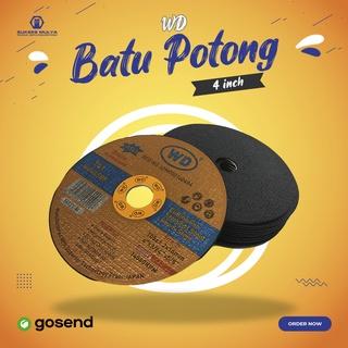 Gambar WD Batu Gerinda Potong 4" Cutting Wheel 4" Mata Potong WD - WD 4inch dari suksesmulya undefined Tokopedia